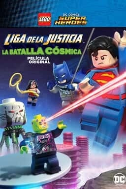 Key art Liga de la Justicia LEGO: Batalla Cósmica