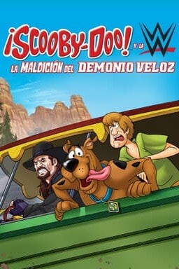 Key art: Scooby-Doo! Y LA WWE: La Maldición Del Demonio Veloz