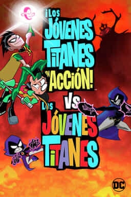 KeyArt: ¡Los jóvenes titanes en acción! vs Los jóvenes titanes